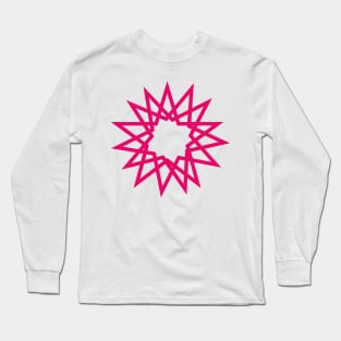 Strars Geometric Circles Long Sleeve T-Shirt